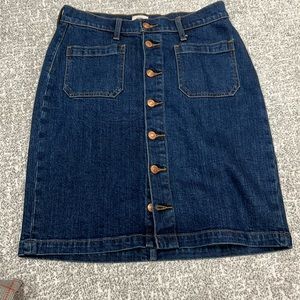 Denim skirts are the new thing this summer. Never been worn